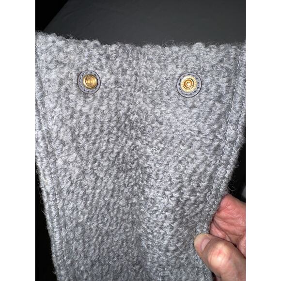 Tory Burch Mini Tote Gray Boucle Chain RARE Limited Edition - Picture 10 of 15